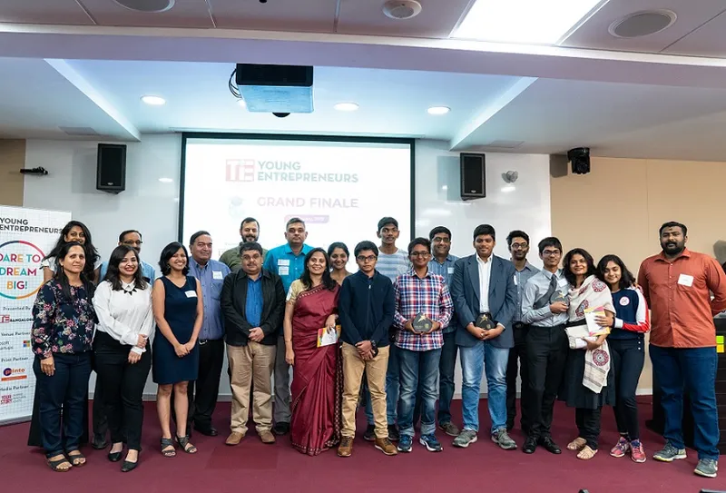 TiE Bengaluru team with parents of TYE participants, TiE Young Entrepreneurs 