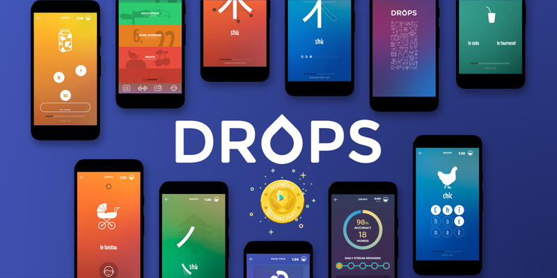 [App Fridays] Meet Drops, Google Play’s Best App of 2018 that teaches you new languages using illustrations