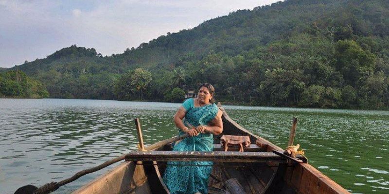 This Kerala teacher rows a boat and treks her way to teach students in a forest area