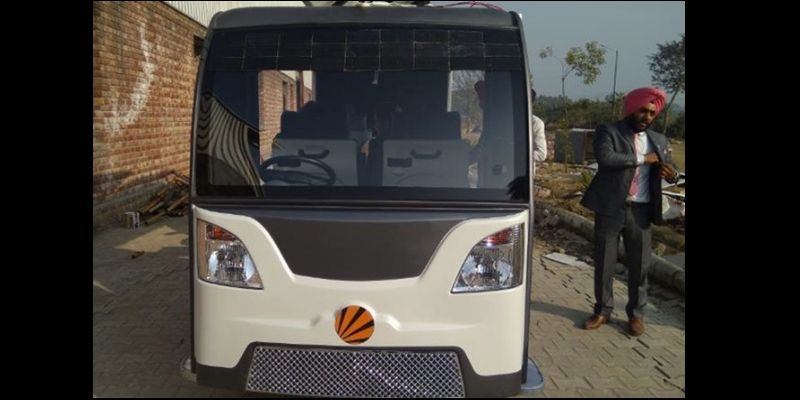 India’s first low-cost, driverless and solar-powered bus hits the road