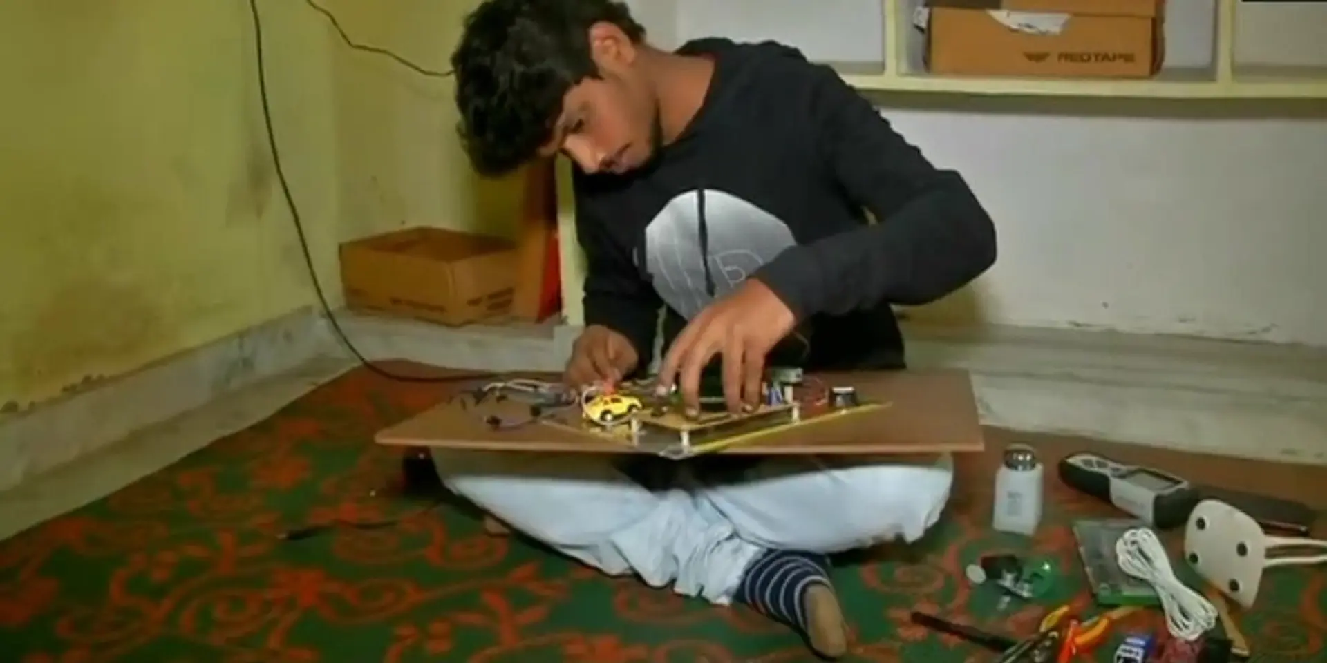 This 22-year-old Class X graduate has invented a smart alcohol detector for better road safety