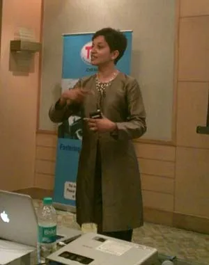 Sramana Mitra at TIE Chennai