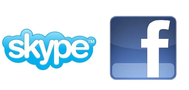 facebook-skype-logo