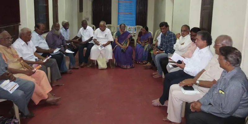 முதியோர்களுடன் நாம்கேர் குழு கலந்துரையாடல்