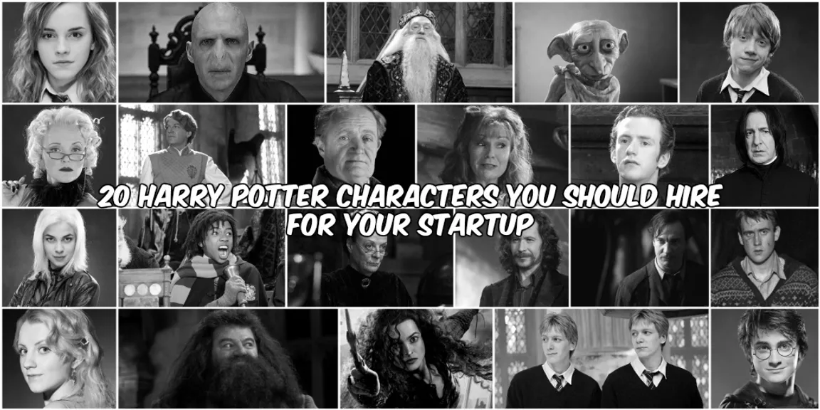 20 Harry Potter Characters You Should Hire For Your Startup