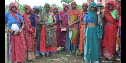 Tribal women from Udaipur district, Rajasthan