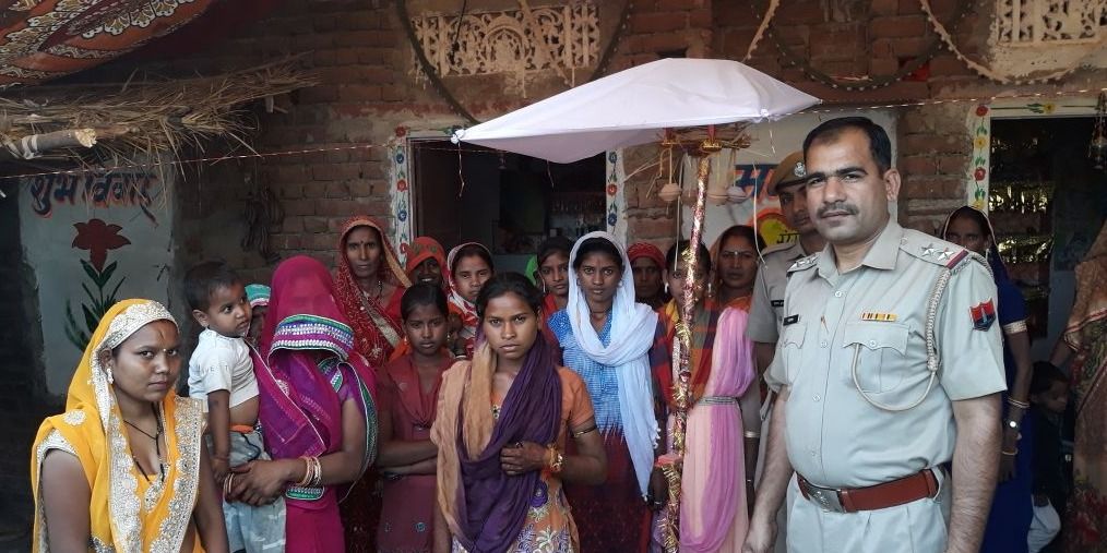थाने में ही सजा मंडप: राजस्थान पुलिस ने पैसे जुटा कराई गरीब मां की बेटी की शादी