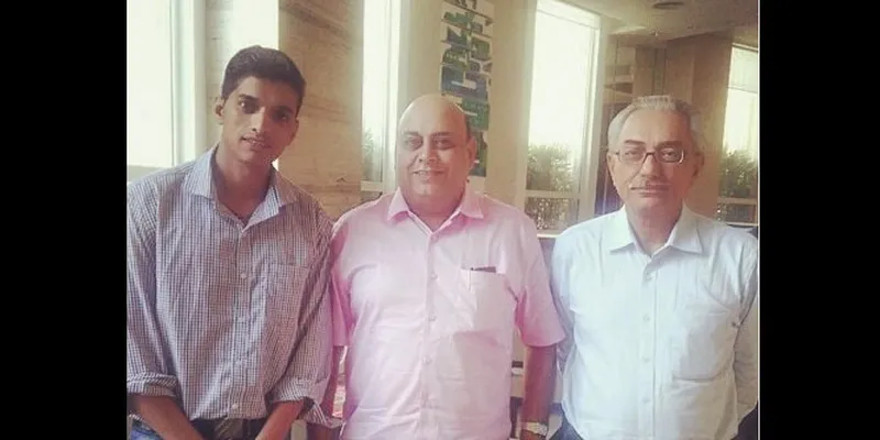 Sachin Anbhule &nbsp;-CTO (L),Hanuman &nbsp;Tripathi &nbsp;Investor (M),Jurnal Singh Bhuttar-CEO(R)