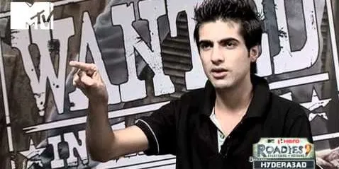 Arsh during the MTV Roadies Audition in his last attempt.