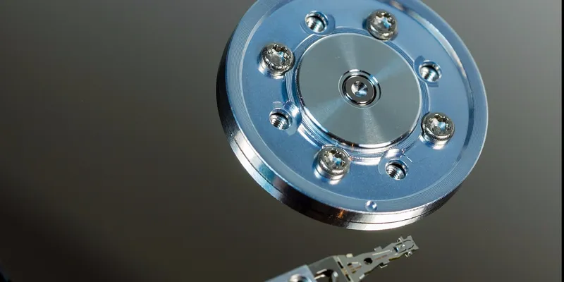 Hard drive inside