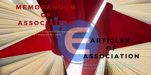 Memorandum and Article of Association, <i>Source: PEXELS</i><br>