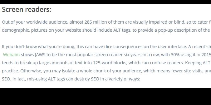 Healthy keyword stuffing to improve your SEO score
