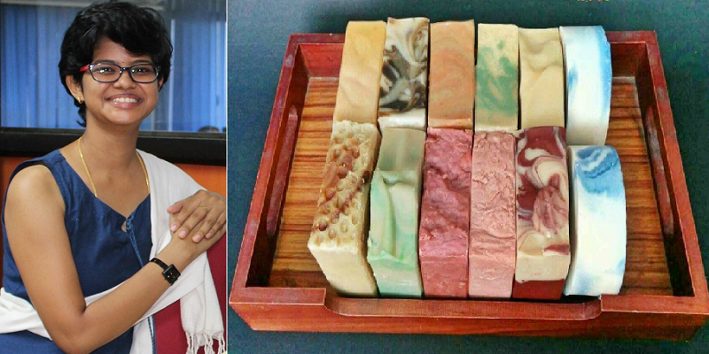 இயற்கை முறையில் கைதேர்ந்த சோப்புகளை தயாரிக்கும் இளம் தாய்!
