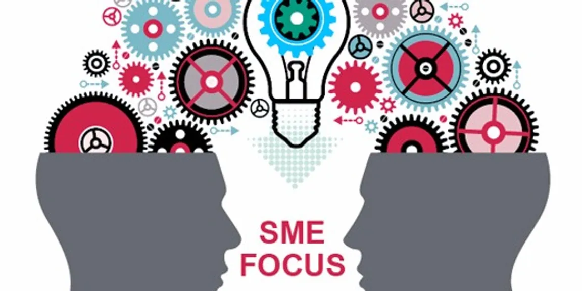 Why is strengthening SME financing in India important to reduce debt gap?