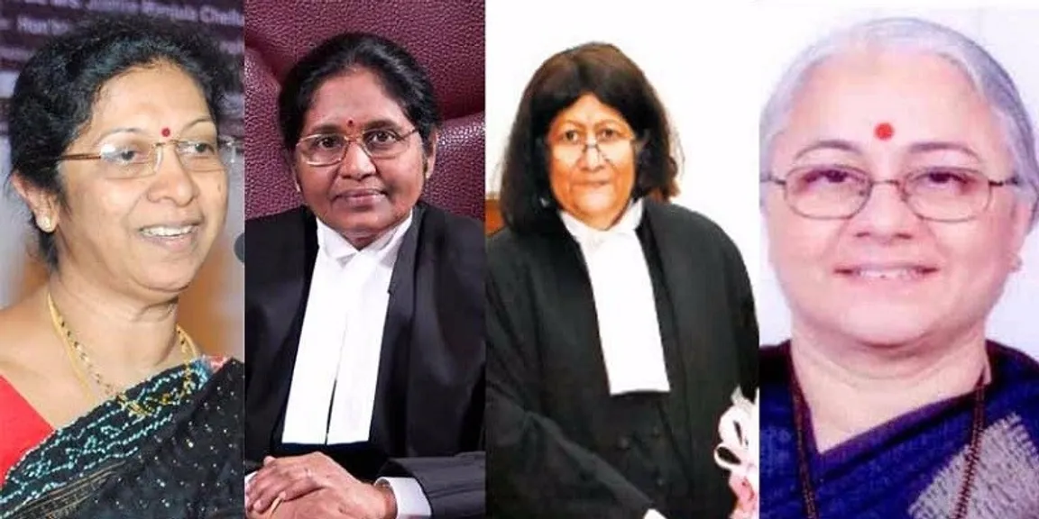 या चार महिलांनी परंपरांना छेद देत चार महत्वाच्या उच्च न्यायालयात प्रथमच नेतृत्व केले आहे!