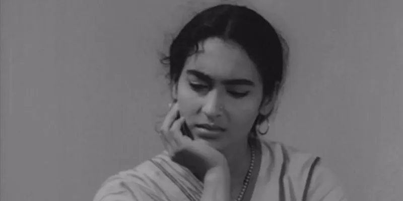 फिल्म 'बंदिनी' के एक सीन में नूतन