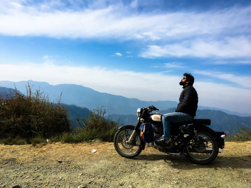 Journey to barot on bike<br>