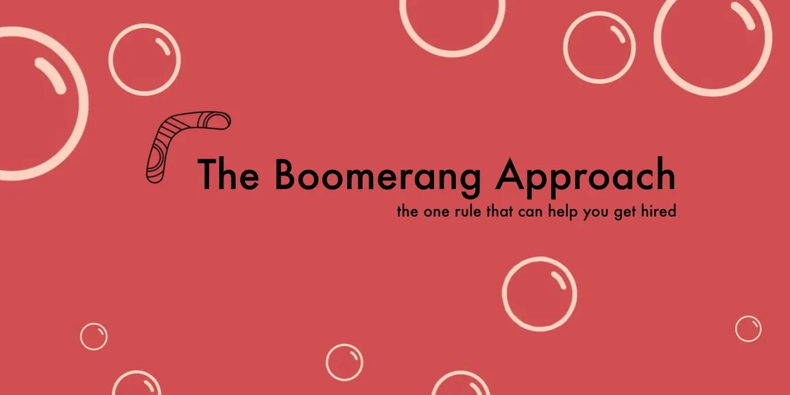 The boomerang approach