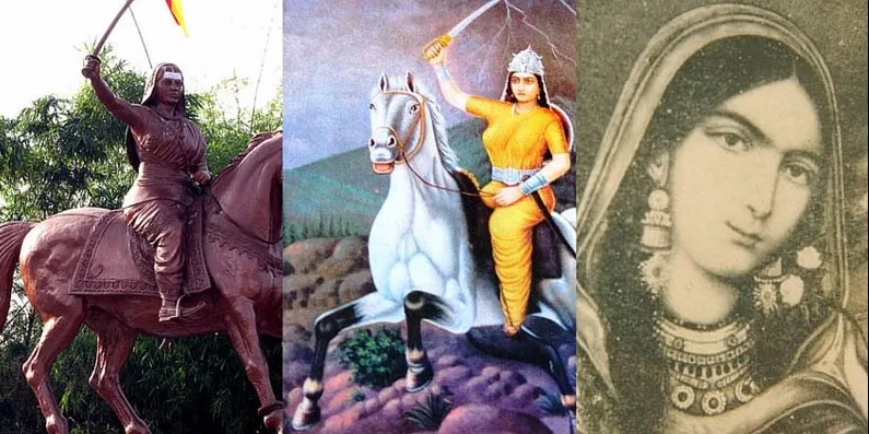 भारत को आजादी दिलाने वाली वीरांगनाएं (फोटो सभार: सोशल मीडिया)