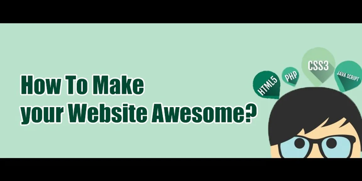 How to make your website awesome