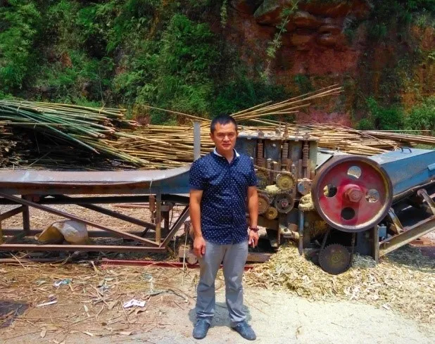 <i>Ex-migrant and now manager of the bamboo chip mill in Chishui (his hometown)</i>