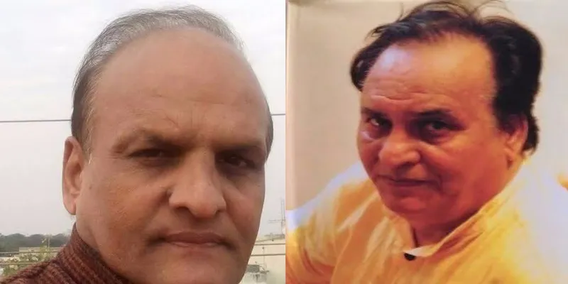 गिरीश पंकज और लीलाधर जगूड़ी