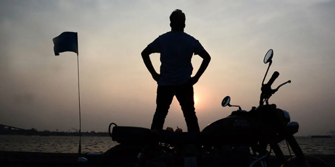  اکیس سالہ نوجوان کا موٹر بائیک پر عزم سفر چھیالیس ملکوں کا کرے گا احاطہ ۔