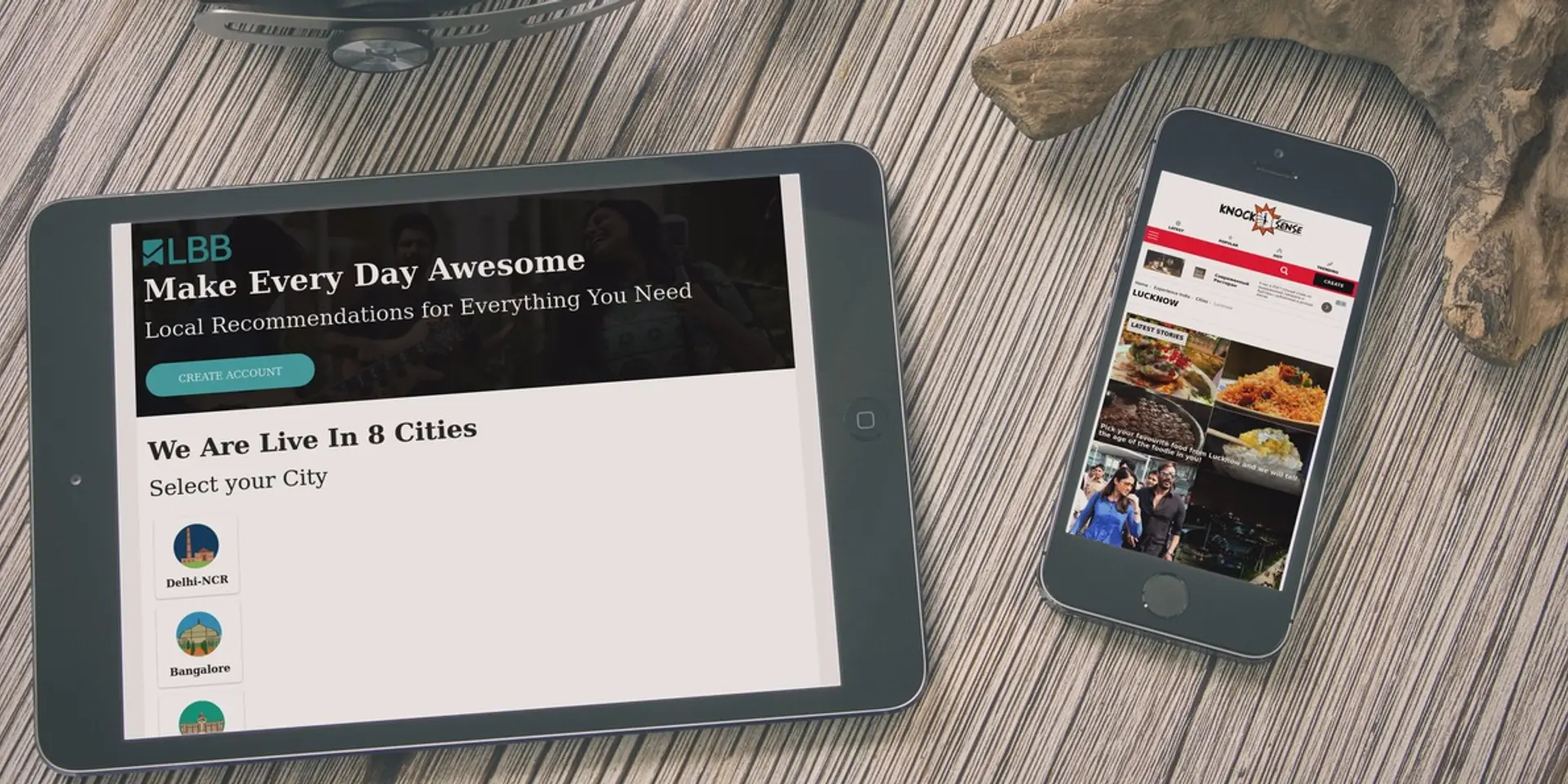 LBB, Whats Hot and Knocksense helping people rediscover their city like never before