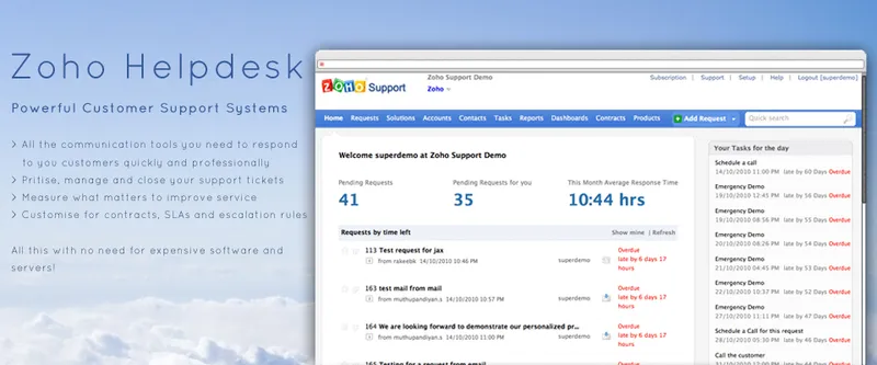 Zoho Helpdesk