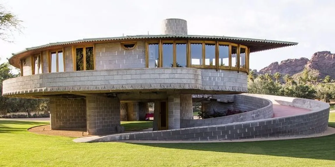 Frank Lloyd Wright’s Phoenix House relived as School of Architecture. 