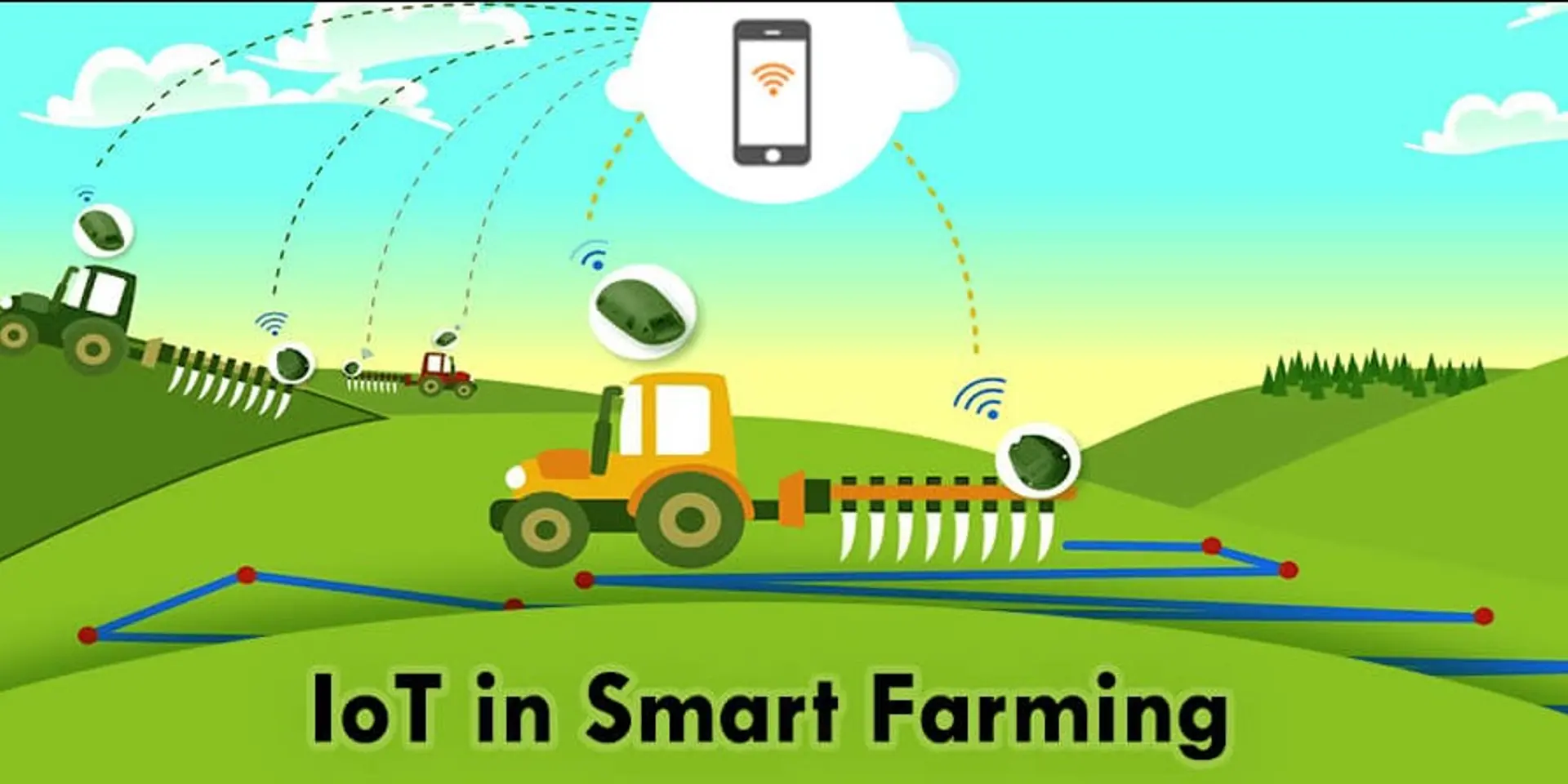 Revolution in farming – IoT based smart farming