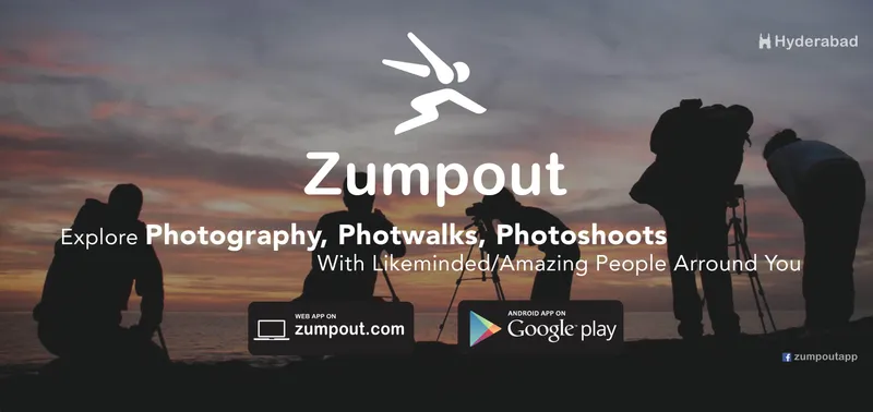 Zumpout- Connecting people from local areas to explore what they love to do
