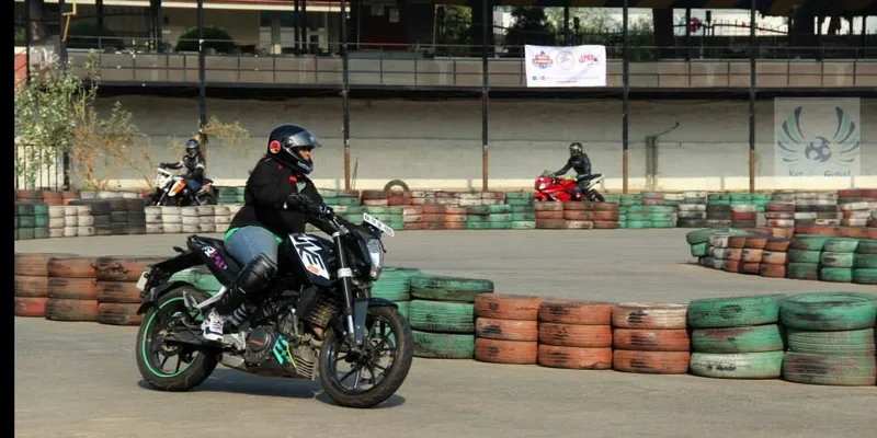 Shilpa at one of her track events!