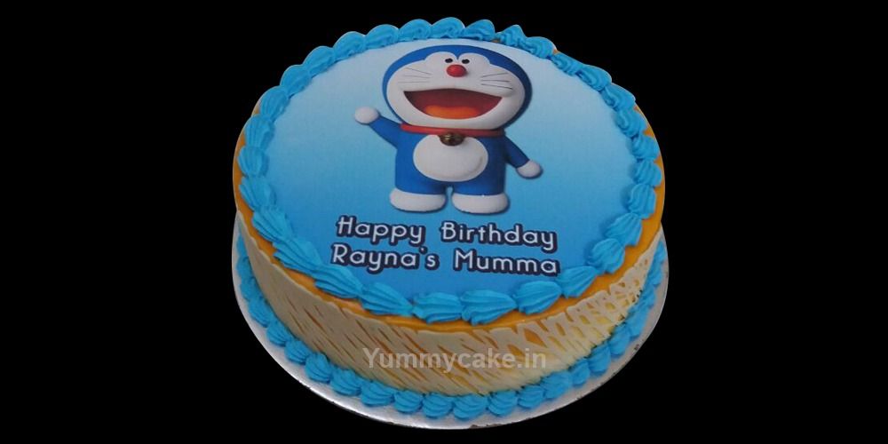 Smiling Doraemon Cake - Indore