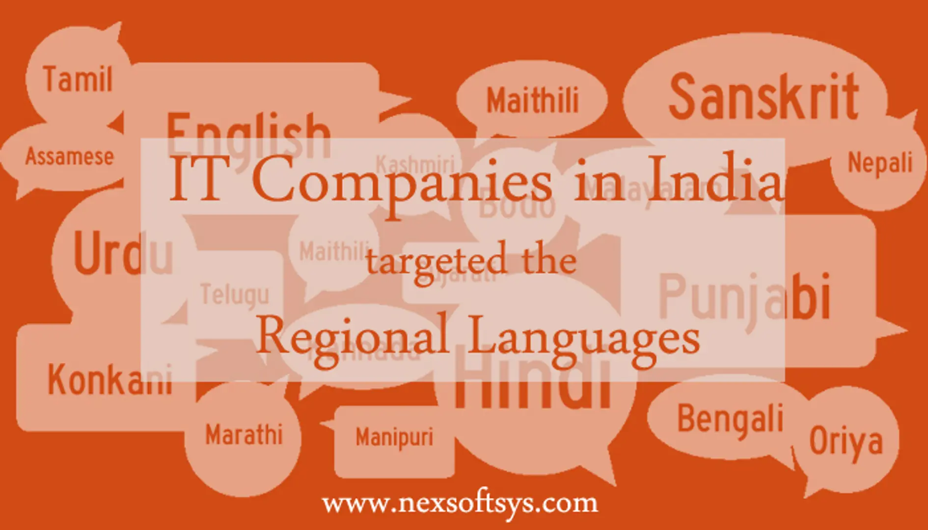 Why IT Companies in India have to target the regional languages?