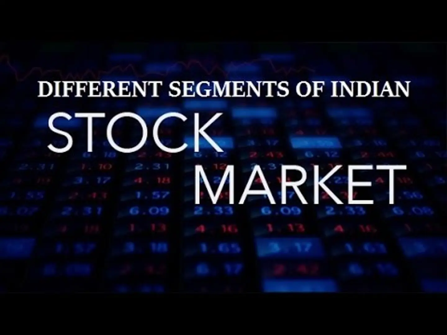 New segments of stock market