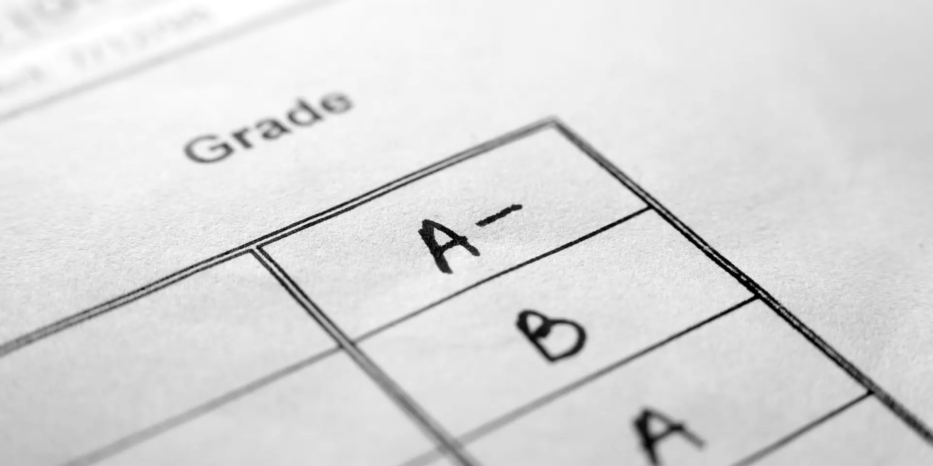 Good grades vs real learning