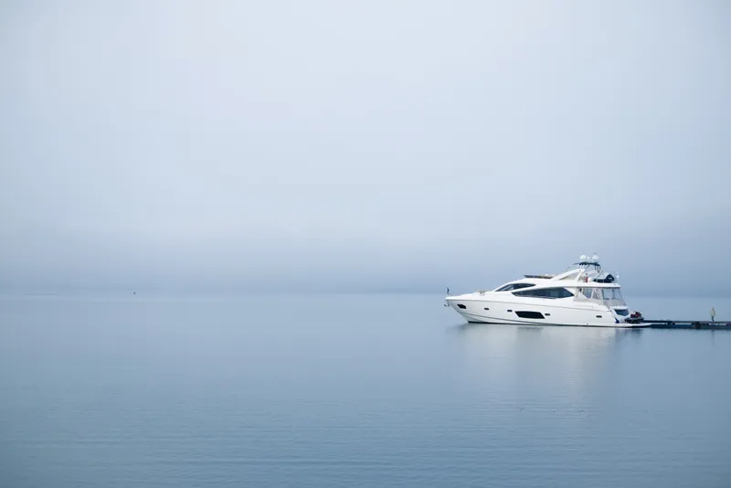 A lonely boat