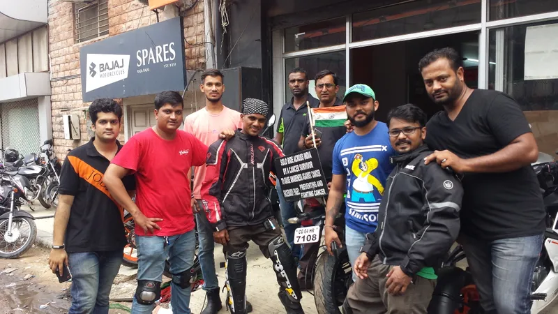 MEET WITH HERTAIJ BHARTESH..RIDER(Cancer Survivor on his 110th day of RIde)..