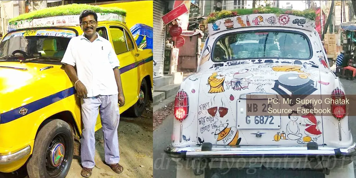 গেছোদাদার CarToon গাড়িতে তোলপাড় কলকাতা