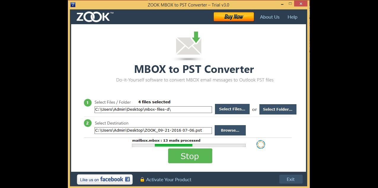 convert to outlook mbox to pst converter