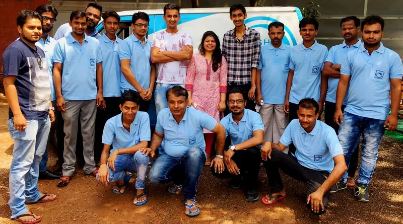 The team behind The Laundry Bag.