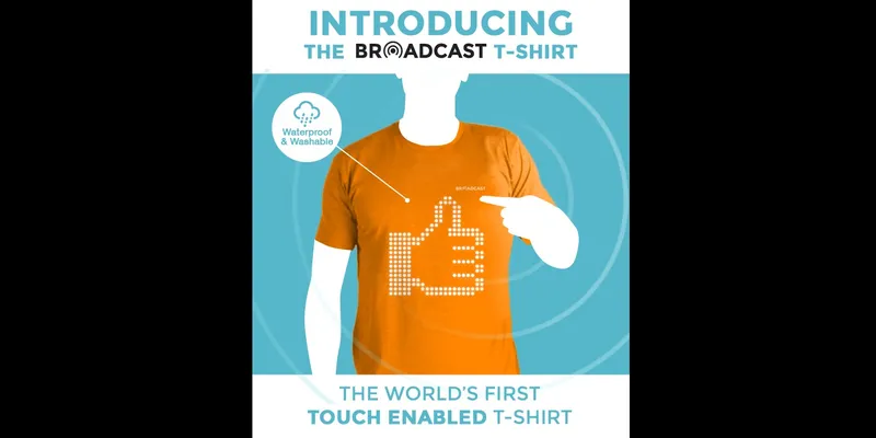 <b>World's First Touch Enabled T-Shirt</b>