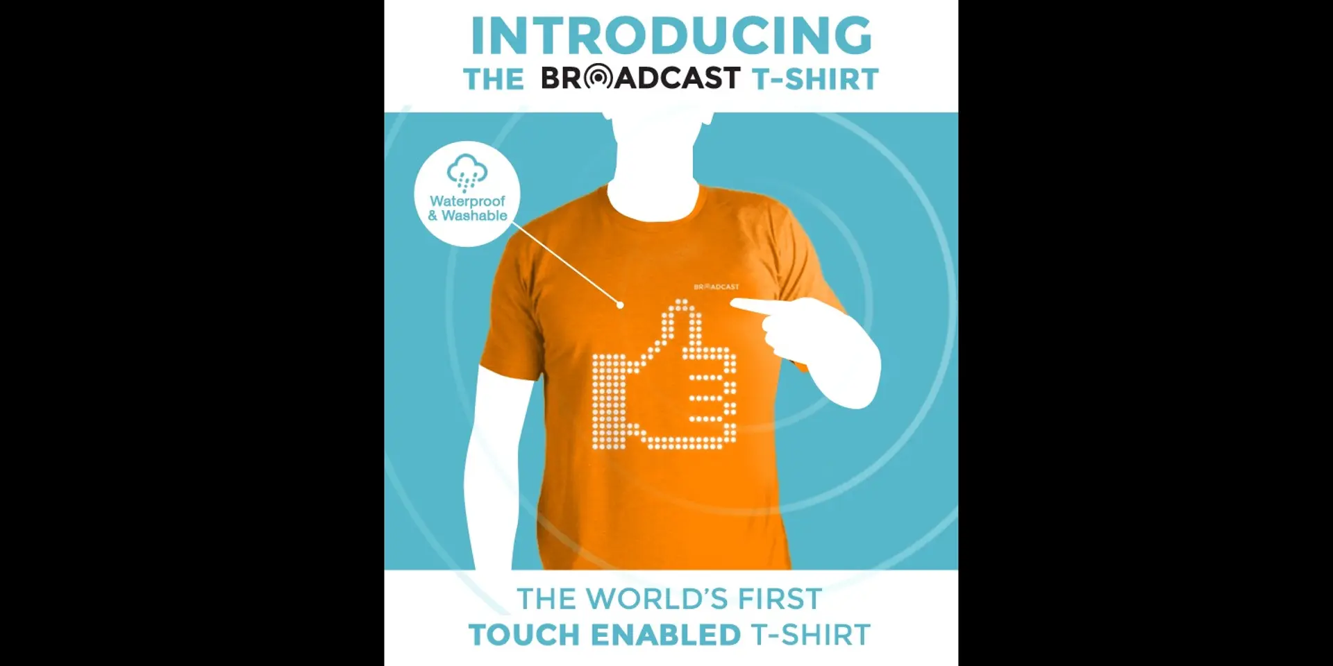 World’s First Touch Enabled T-shirt