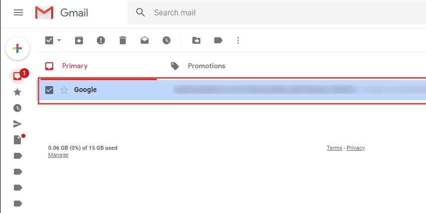 my new mail goes to inbox and trash in gmail