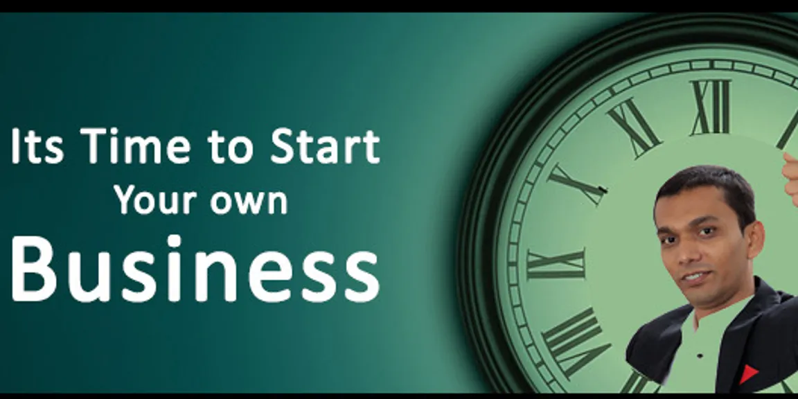 According to Sunil Muniraj- When is it the right time to start your own business
