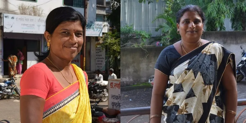 बाएं-कमल, दाएं- गोदावरी