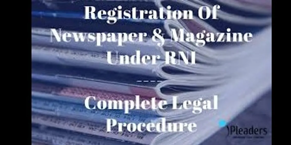 Necessary guidance for all India level newspaper registration