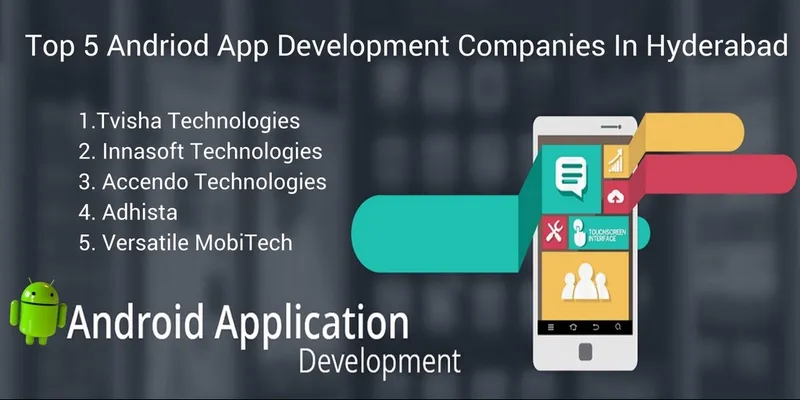 <b>Fig:  Top 5 Andriod App Development Companies In Hyderabad</b>