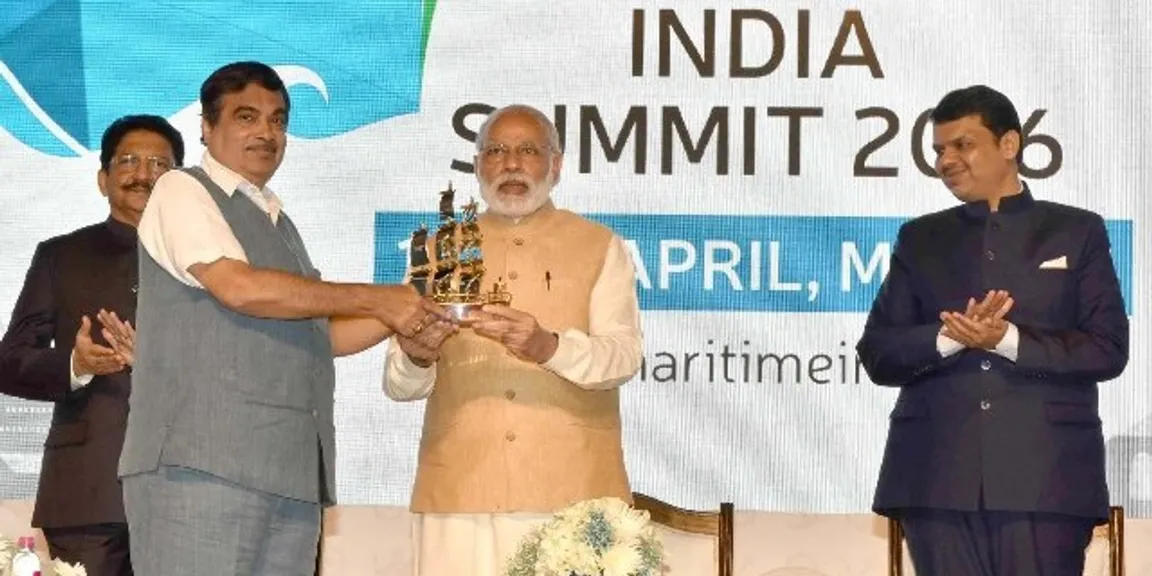 भारतामध्ये सागरी मार्गाने गुंतवणूक करण्याची ही सर्वोत्तम वेळ
पहिल्या जागतिक मेरीटाईम इंडिया परिषदेचे मुंबईत पंतप्रधानांच्या हस्ते थाटात उद्घाटन 